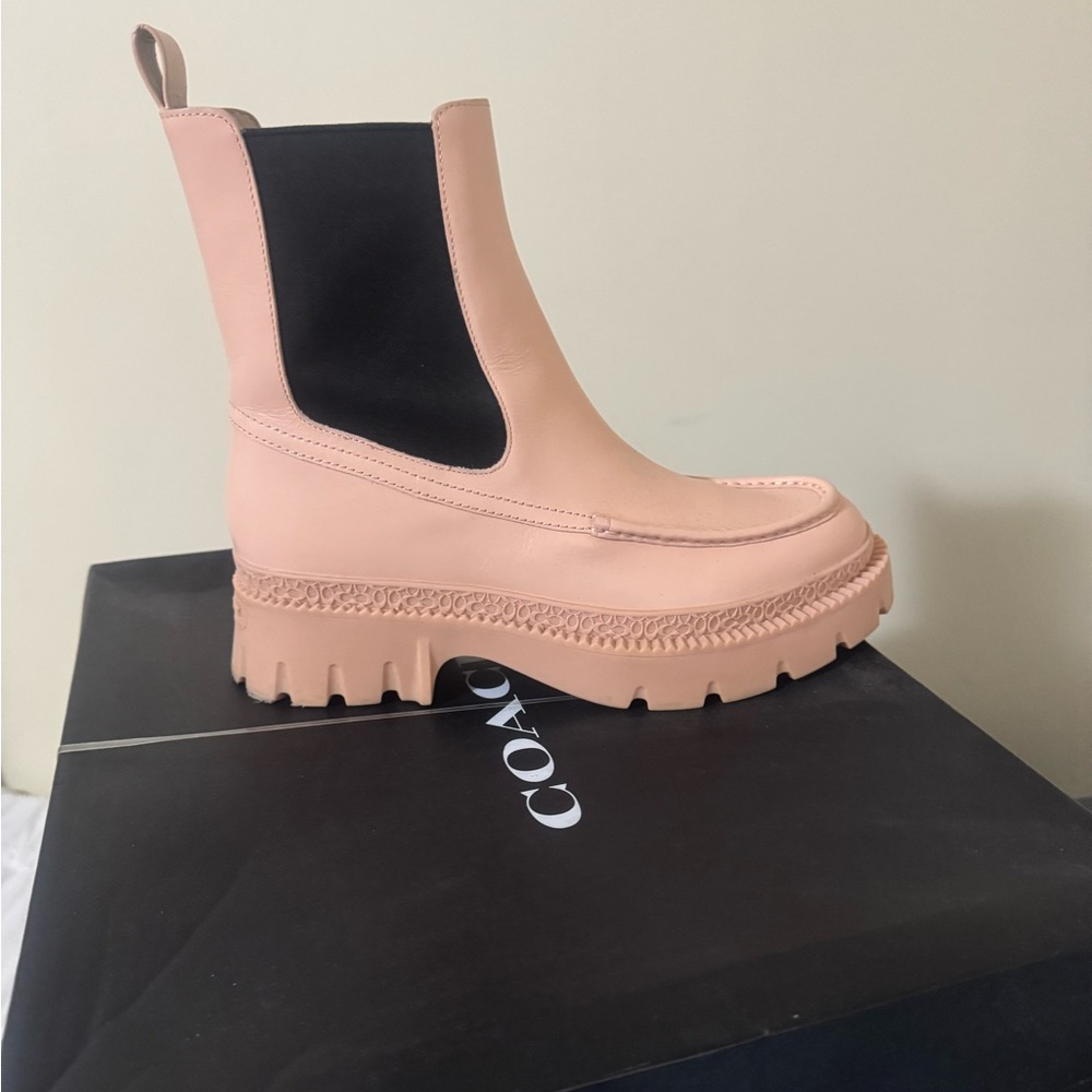 Coach Joey leather bootie